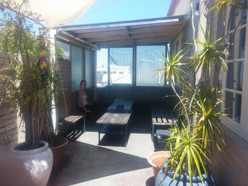 Schatten in Australien im Hostel