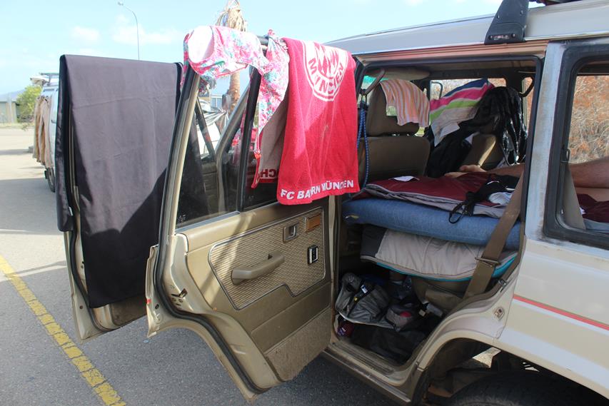 Unser Backpacker Auto