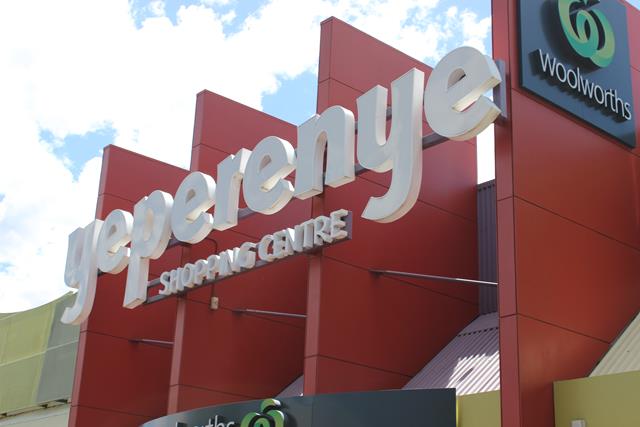 Shoppingcenter in Alice Springs