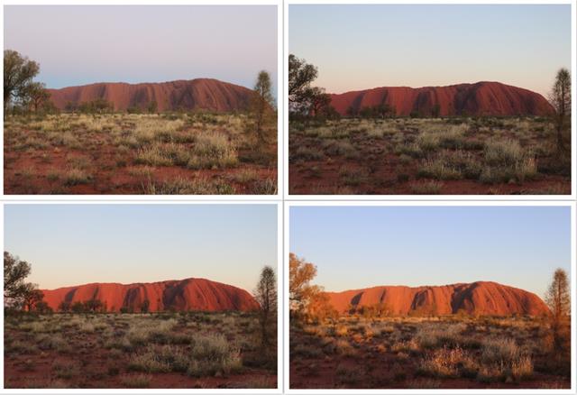 Sonnenaufgang Australien Wüste