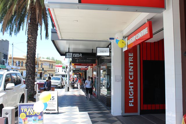 gefließte Straßen in Australien