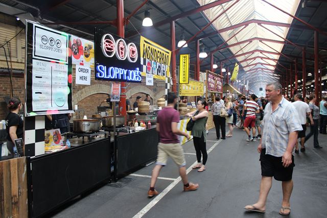 Backpacker Ausflug Victoria Market